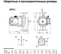 Насос циркуляционный UNIPUMP UPF 32-120 220 отопление, 3-х скоростной 97011 9