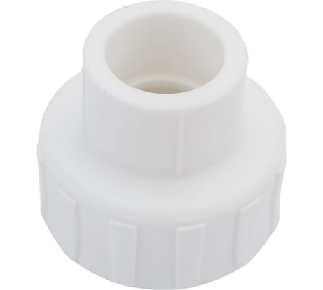 Комбинированная муфта PPRC MeerPlast Дн25x25 Ру25 белая внутренняя резьба D200-00444