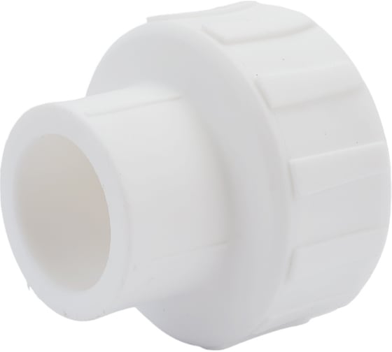 Комбинированная муфта PPRC MeerPlast Дн25x25 Ру25 белая внутренняя резьба D200-00444
