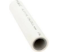 Труба MeerPlast PPR-AL-PERT армированная алюминием Дн40 Ру25 белая, длина 4 метра D200-00776