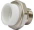 Разъемная муфта PPRC MeerPlast Дн40х32 Ру25 белая наружная резьба D200-00505 3