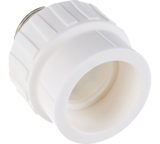 Комбинированная муфта PPRC MeerPlast Дн50x40 Ру25 белая наружная резьба D200-00457