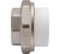 Разъемная муфта PPRC MeerPlast Дн40х32 Ру25 белая внутренняя резьба D200-00504 3