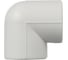 Угольник MeerPlast PP-RC белый Дн90 Ру25 90гр под пайку D200-00993 1