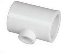 Полипропиленовый переходной тройник MeerPlast PPRC Ду63x25x63 Ру25, под приварку D200-00569