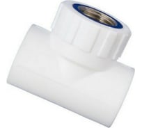 Тройник MeerPlast полипропиленовый PPRC комбинированный Ду25x20 Ру20 ВР D200-00550