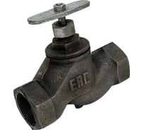 Запорный вентиль Ci аналог 15кч18п Ду40 Ру16 чугунный муфтовый D090-00012