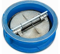 Обратный клапан Ci Ду200 Ру16 двухдисковый межфланцевый чугунный D100-01756