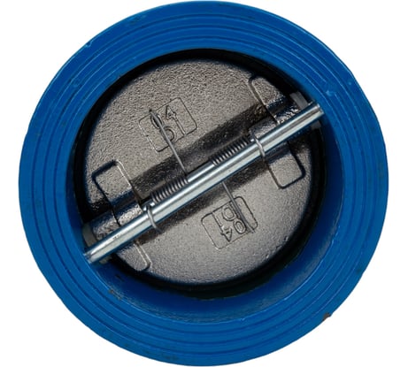 Обратный клапан Ci Ду100 Ру16 двухдисковый межфланцевый чугунный D100-01754 Т0000000127