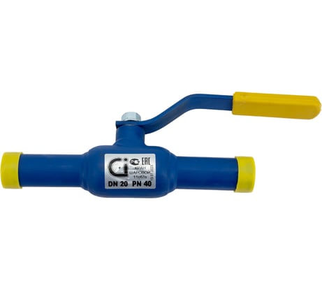 Шаровой кран Ci аналог 11с67п под приварку Ду20 Ру40 с рукояткой D160-01495