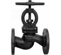 Запорный вентиль Ci 15кч16нж Ду65 Ру25 чугунный фланцевый D090-00006