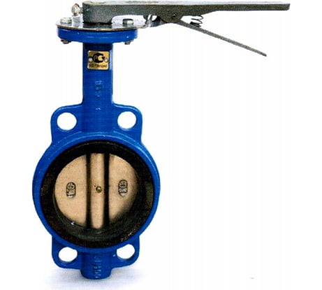 Дисковый поворотный затвор Ci Ду100 Ру16 ручной D050-01241