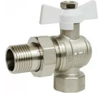 Шаровой кран STI Ду15 Ру40 муфтовый ("американка") угловой, бабочка D160-02796