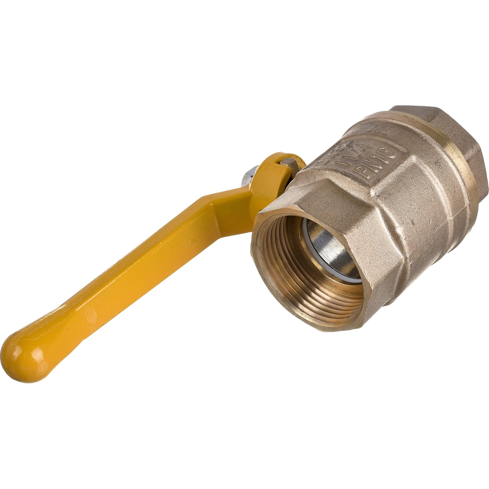 Шаровой кран STI для газа Ду32 Ру16 муфтовый (муфта-муфта) рычаг D170 ...