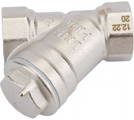 Сетчатый фильтр STI латунный Y-образный Ду15 Ру20 муфтовый уплотнение фторопласт D260-00667 412