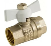 Шаровой кран STI Ду20 Ру40 муфтовый (гайка-гайка) бабочка D160-02805