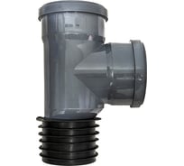 Тройник восстановитель раструба VIEIR ПВХ Ф110x110/90 восстановление повреждённого раструба 4450-01