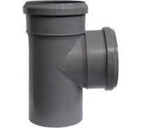 ПВХ Тройник 3шт VIEIR Ф40×40×90 прямой тройник внутренней канализации ARN2280