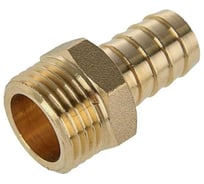 Патрубок хромированный VIEIR 10 мм × 1/2 гайка (цельный) для подключения смесителей VRM632