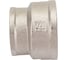 Муфта STI латунная переходная Ду25x20 (1"x3/4") Ру16 никелированная D270-00425 1
