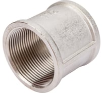 Муфта STI латунная Ду40 (1 1/2") Ру16 никелированная D270-00420