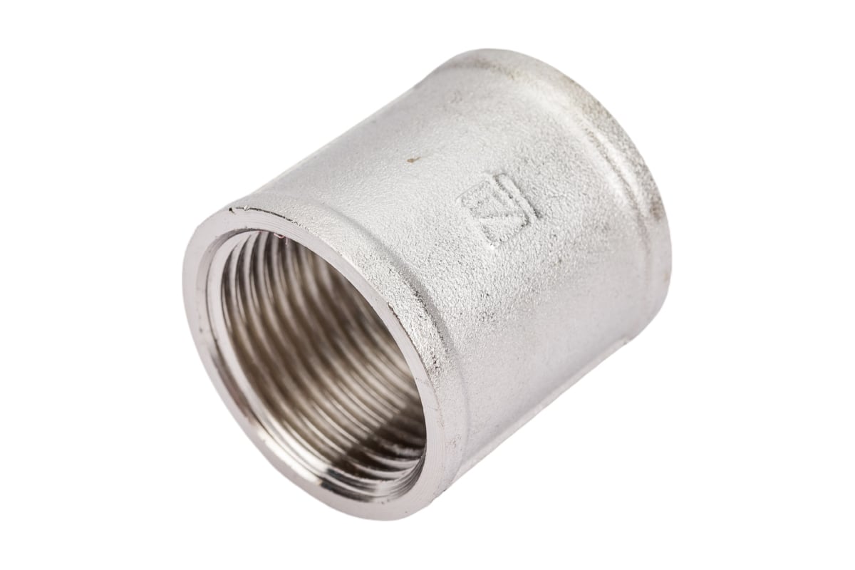 Муфта STI латунная Ду20 (3/4") Ру16 никелированная D270-00417 ...