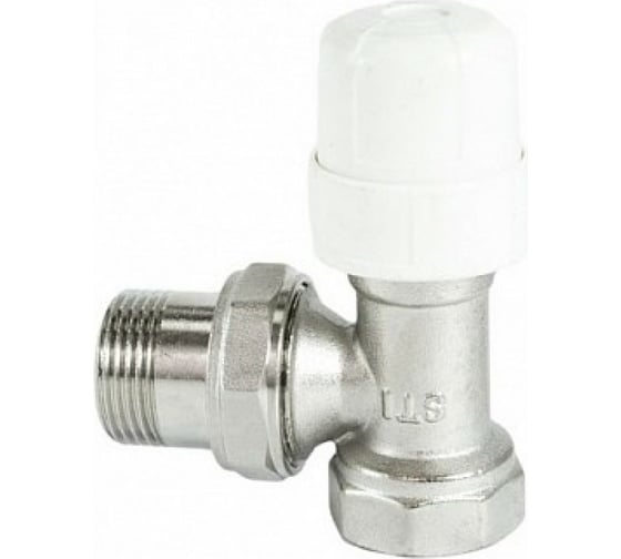 Термостатический клапан STI угловой Ду15 (1/2") Ру10 D220-01833