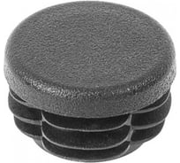 Заглушка круглая Миниворкс Ø30, практичная, цвет белый –  (25 шт.) 30ПБС