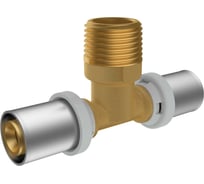 Тройник RIIFO Omni с наружной резьбой пресс латунь 40-1/2НР-40 1100045843