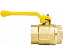 Шаровой кран STI для газа Ду15 Ру16 муфтовый (муфта-муфта) рычаг D170-00044