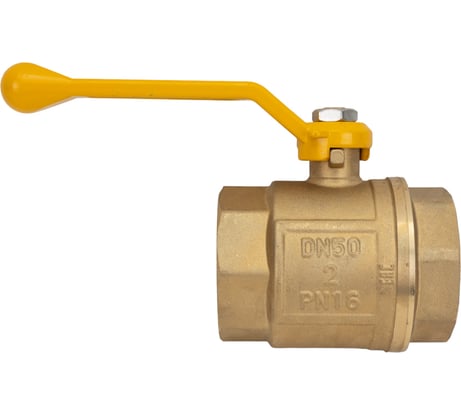 Шаровой кран для газа STI Ду50 Ру16 муфтовый (муфта-муфта) рычаг D170-00054