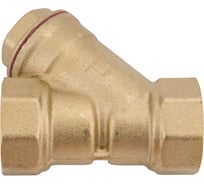 Сетчатый фильтр STI латунный Y-образный Ду20 Ру20 муфтовый уплотнение паронит D260-00674