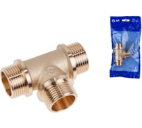 Тройник латунный AV Engineering 3/4" с наружной резьбой с ограничителем AVE306012 ЦЗ-1975080096