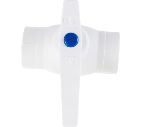 Шаровой кран MeerPlast полипропиленовый PPRC Ду25 Ру25 под приварку D200-00036