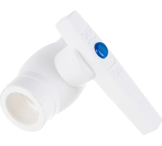 Шаровой кран MeerPlast полипропиленовый PPRC Ду25 Ру25 под приварку D200-00036