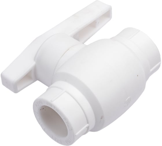 Шаровой кран MeerPlast полипропиленовый PPRC Ду20 Ру25 PRO под приварку D200-00028