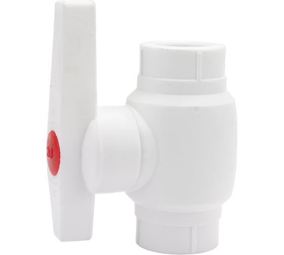 Шаровой кран MeerPlast полипропиленовый PPRC Ду20 Ру25 PRO под приварку D200-00028