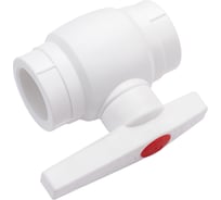 Шаровой кран MeerPlast полипропиленовый PPRC Ду32 Ру25 PRO под приварку D200-00030