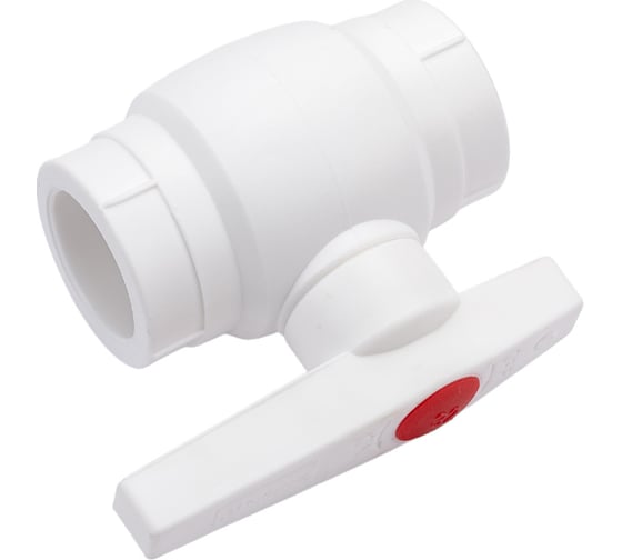 Шаровой кран MeerPlast полипропиленовый PPRC Ду32 Ру25 PRO под приварку D200-00030 1