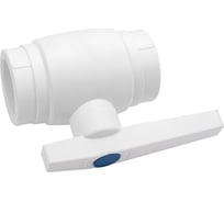 Шаровой кран MeerPlast полипропиленовый PPRC Ду50 Ру25 под приварку D200-00040