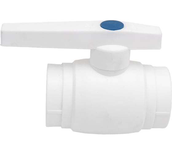 Шаровой кран MeerPlast полипропиленовый PPRC Ду50 Ру25 под приварку D200-00040