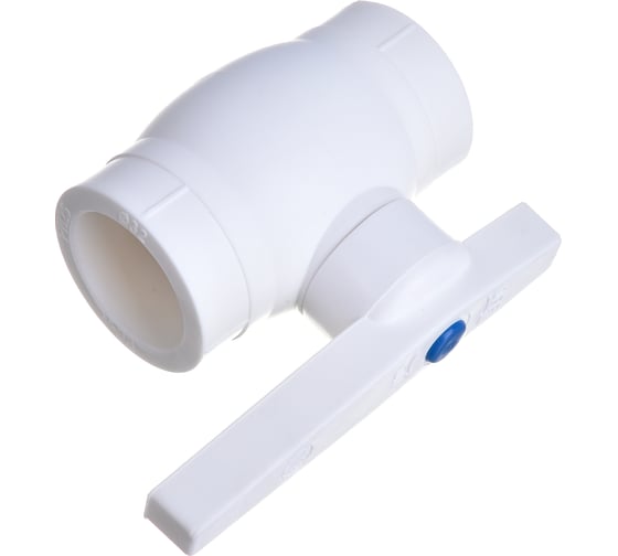 Шаровой кран MeerPlast полипропиленовый PPRC Ду32 Ру25 под приварку D200-00038