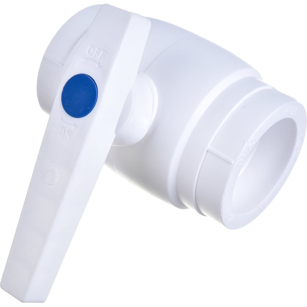 Шаровой кран MeerPlast полипропиленовый PPRC Ду63 Ру25 под приварку ...