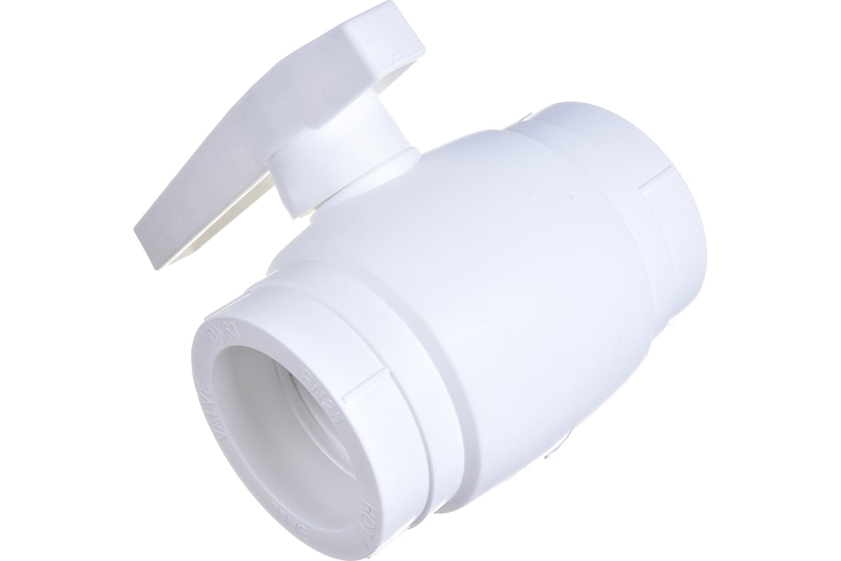 Шаровой кран MeerPlast полипропиленовый PPRC Ду63 Ру25 под приварку ...