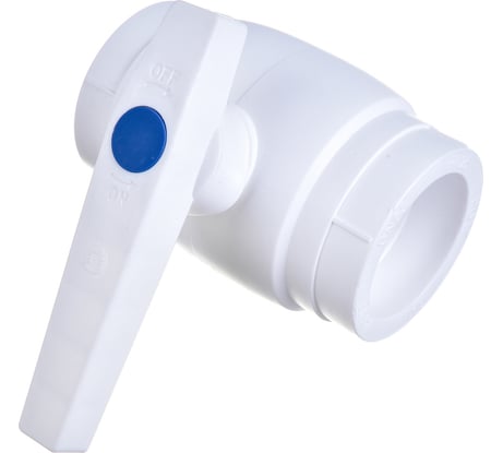 Шаровой кран MeerPlast полипропиленовый PPRC Ду63 Ру25 под приварку D200-00041