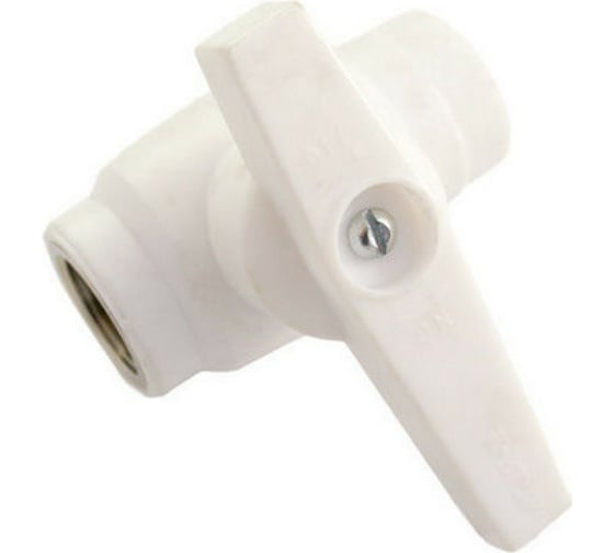 Шаровой кран MeerPlast полипропиленовый PPRC Ду20x1/2" Ру25 ВР/ПП D200-00026 031120210000045679 1