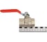 Шаровой кран MVI ручка ДУ 20, 3/4" ВН/ВН BV.511.05 4