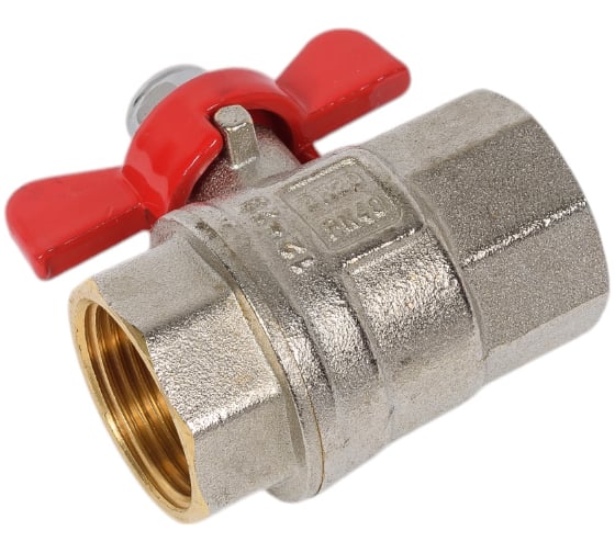 Шаровой кран MVI бабочка ДУ20, 3/4" ВН/ВН BV.513.05