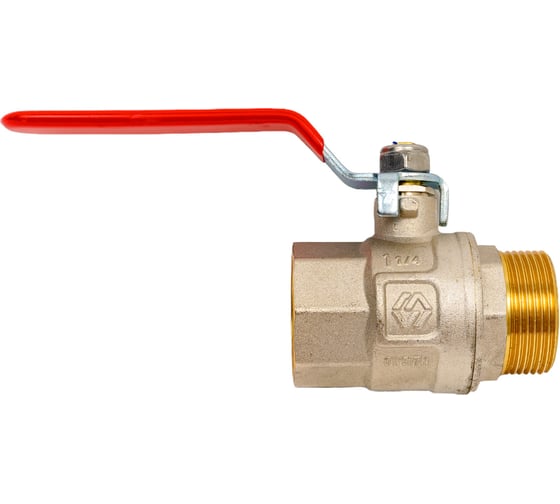 Шаровой кран MVI ручка ДУ 32, 1 1/4" ВН/НАР BV.512.07