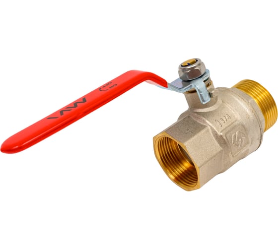 Шаровой кран MVI ручка ДУ 32, 1 1/4" ВН/НАР BV.512.07